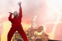 Slipknot no Rock in Rio - Corey Taylor e Joey Jordison - Foto: Divulgação/RiR