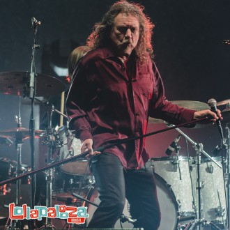 Robert Plant no Lollapalooza 2015 - Foto: Divulgação Lollapalooza