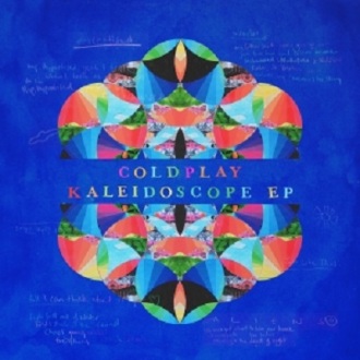 "Kaleidoscope" - Reprodução da capa do EP do Coldplay